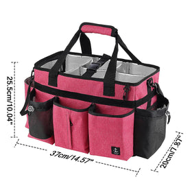 Timoxi Cleaning Caddy waist belt secures a comfortable fit.