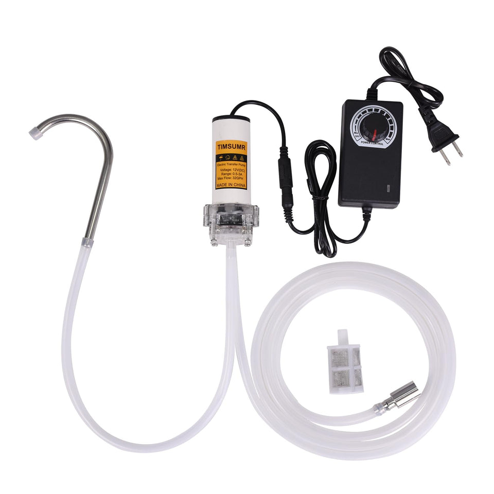TIMSUMR food-grade pump head close-up for safe liquid transfer