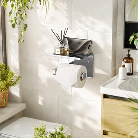 Tindbea adhesive wall mount for drill-free installation