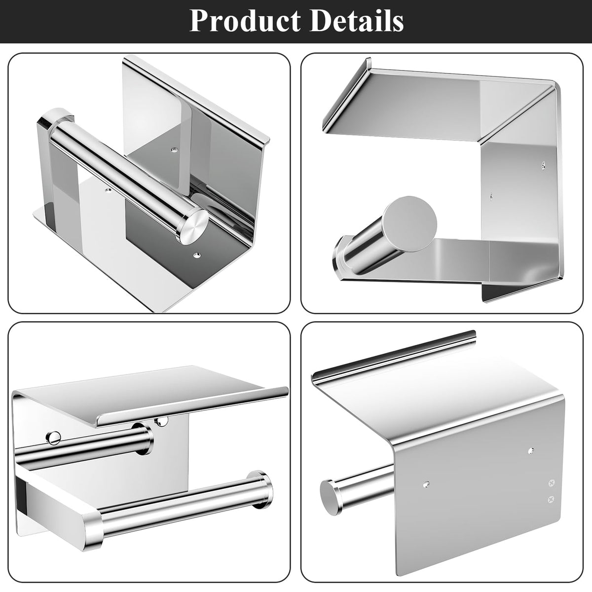Tindbea front-edge shelf keeps devices from slipping