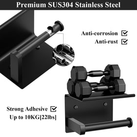 Tindbea matte black finish complements modern bathroom decor.