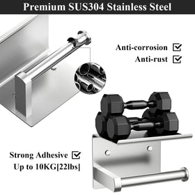 Tindbea screw mount with hardware kit shows secure wall mounting for long-lasting use.