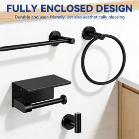 Tinecio complete 5-piece set includes bar, holder, ring, and hooks.