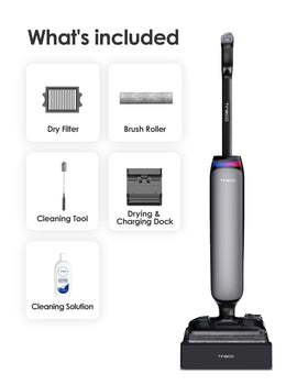 Tineco dual-edge cleaning improves edge debris pickup
