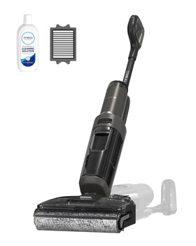 Tineco Floor ONE i6 Stretch suction-action shows strong cleaning power for dirt and hair removal.