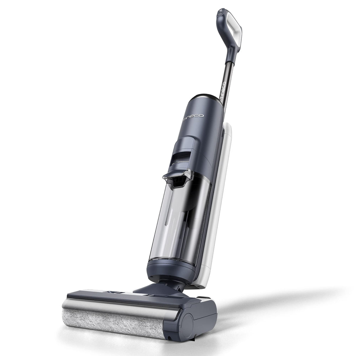 Tineco Floor ONE S5 floor roller close-up for thorough, efficient hard-floor cleaning.