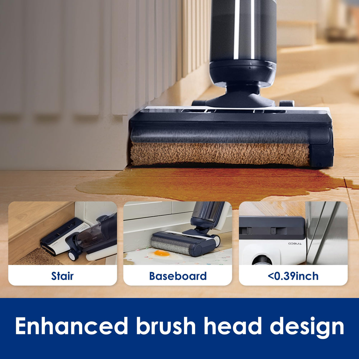 Tineco Floor ONE S5 pet-hair strainer simplifies cleaning in pet-friendly homes.