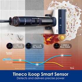 Tineco Floor ONE S5 dual-tank system keeps clean water separate for consistent results.
