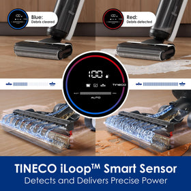Tineco Floor ONE S5 self-cleaning cycle flushes tubing for low-maintenance use.