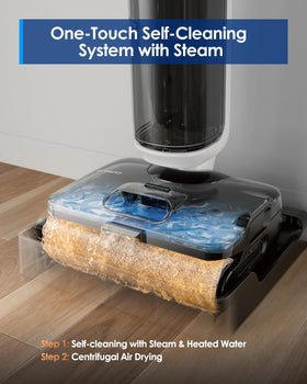 Tineco FLOOR ONE S6 Stretch one-touch self-cleaning for quick maintenance