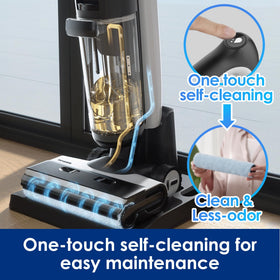 Tineco Floor ONE S7 PRO dirty water recycling loop image, maintains cleaning efficiency.