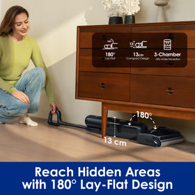 Tineco Floor One S7 Stretch Flashdry self-cleaning system dries components after cleaning