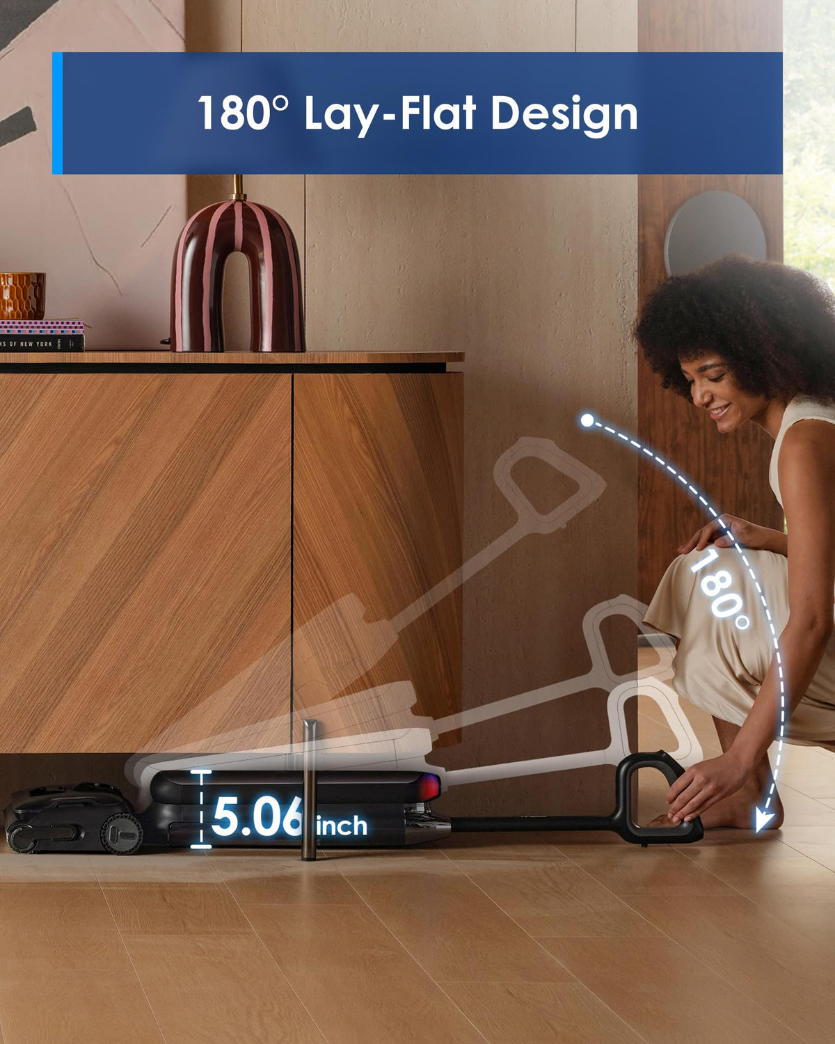 Tineco Floor One S9 Artist Pro 185°F hot air drying for quick dry-down