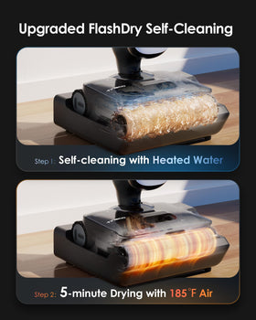 Tineco Floor One S9 Artist Pro dual-edge cleaning reaches edges