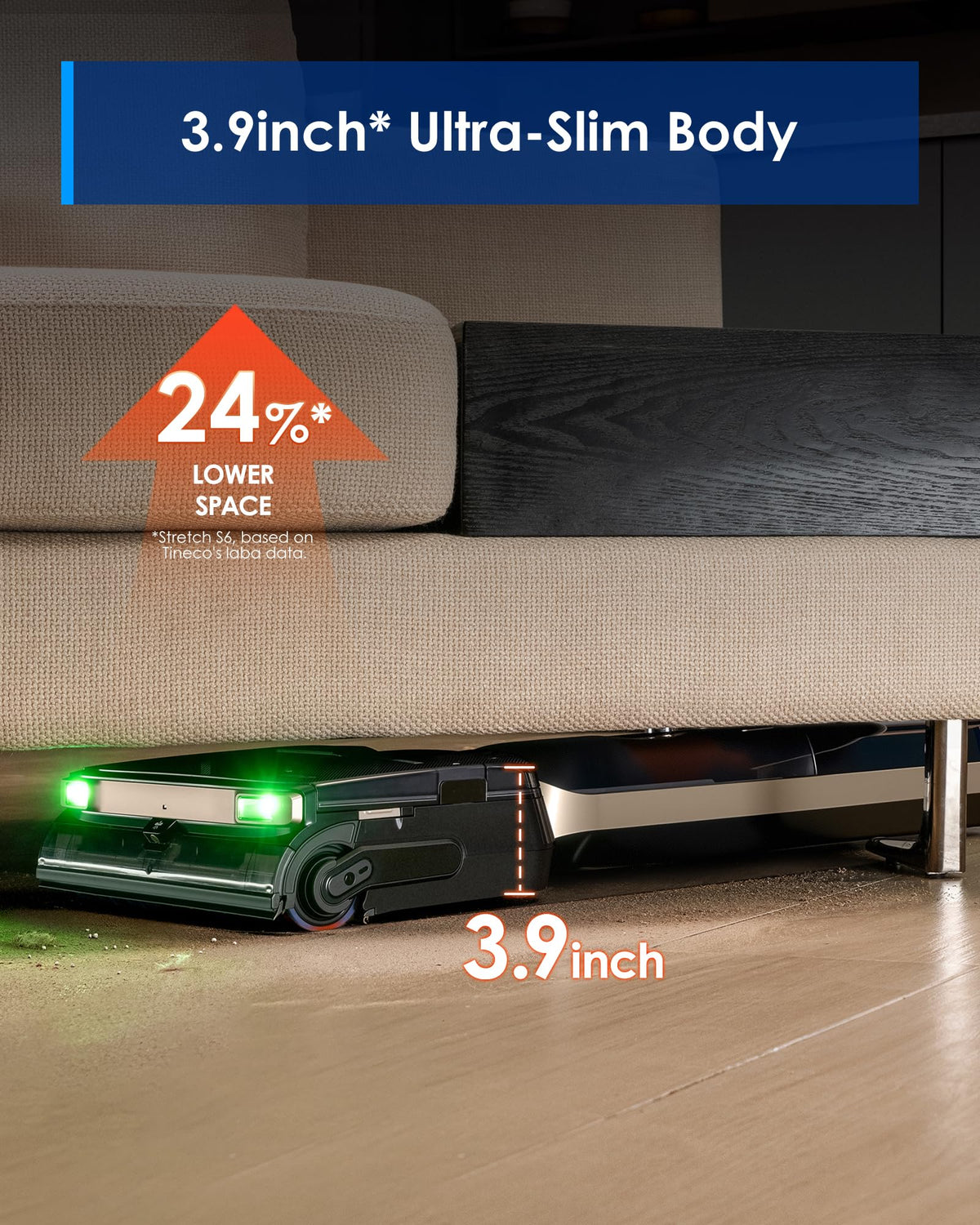 Tineco Floor One S9 Master deep-cleaning hair capture on floors.