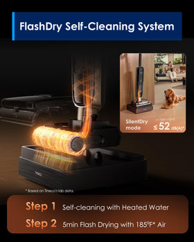 Tineco Floor One S9 Master self-cleaning system reduces maintenance.