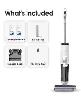 Tineco iFLOOR 5 Breeze One-Step Cleaning demo shows simple floor care.