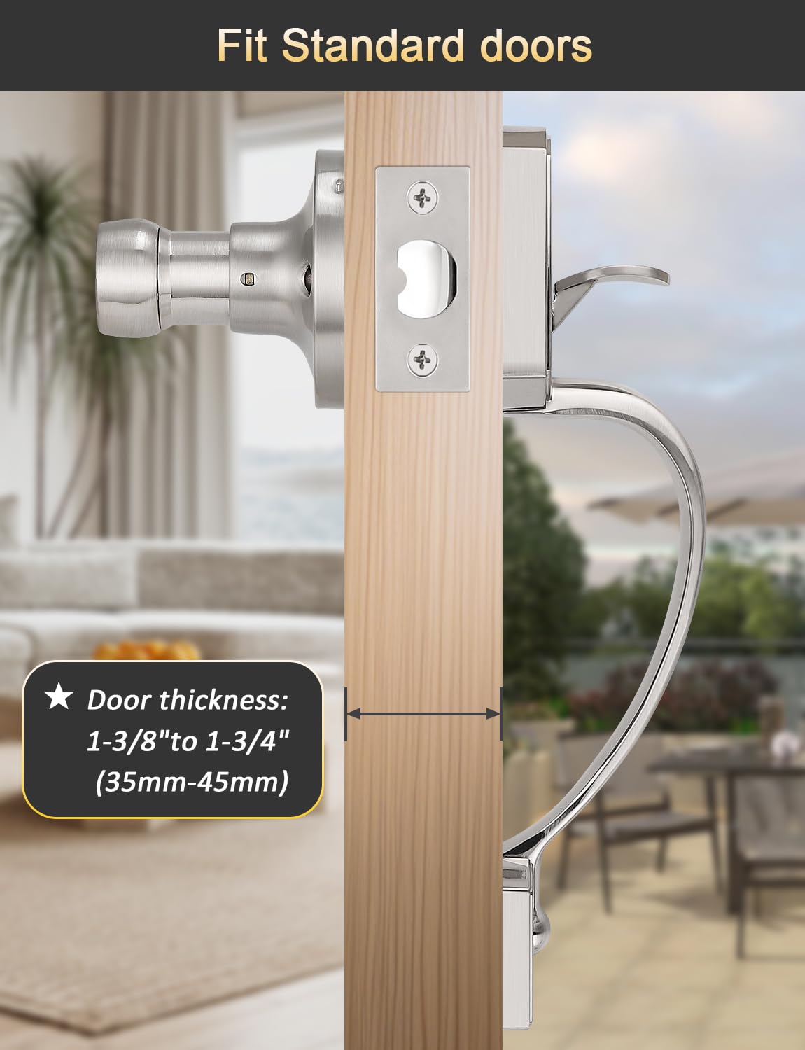Tinewa Camelot ANSI Grade 3 deadbolt close-up demonstrates secure entry