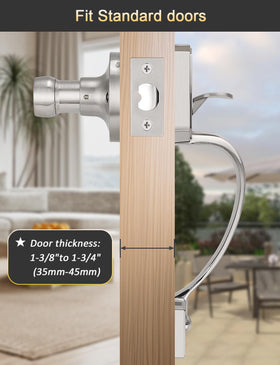 Tinewa Camelot ANSI Grade 3 deadbolt close-up demonstrates secure entry