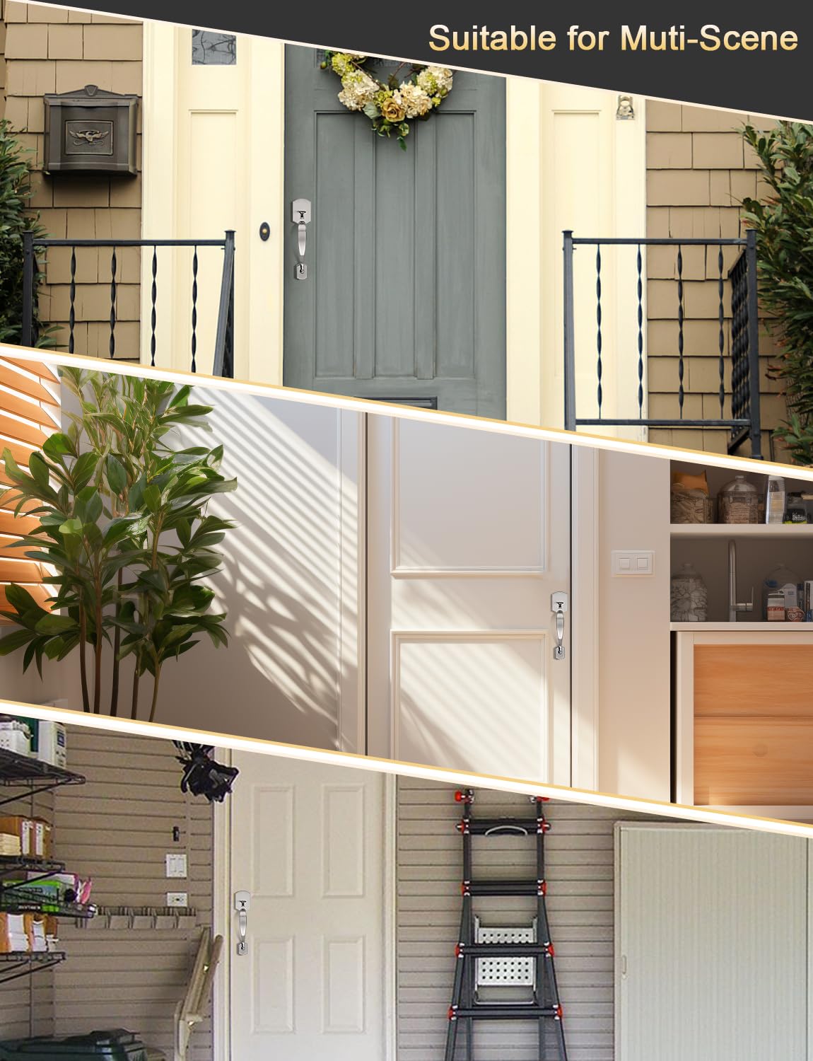 Tinewa Camelot reversible interior lever enables flexible door installation