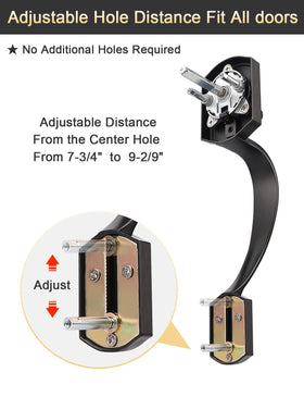 Tinewa Camelot arched deadbolt lock in oil rubbed bronze.
