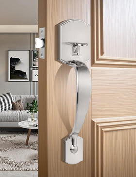 Tinewa Camelot internal left-handed lever shows reversible design for doors