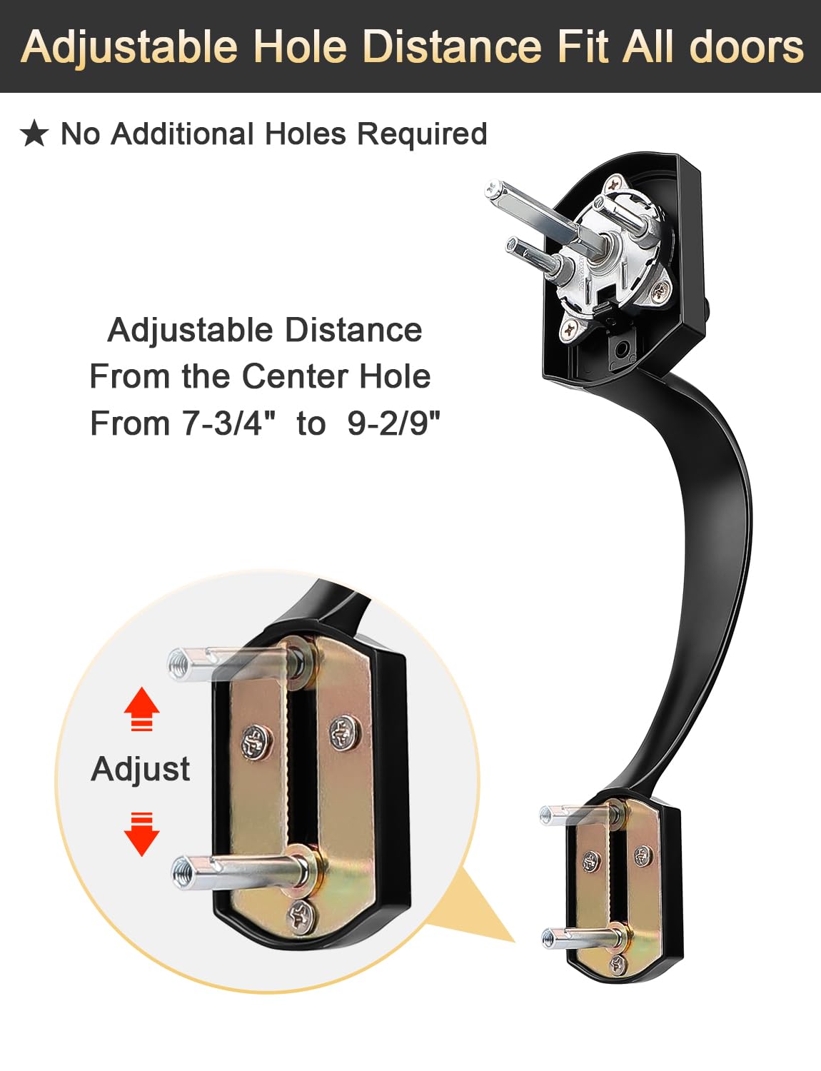 Tinewa Camelot Trim interior lever shown for smooth reversible operation
