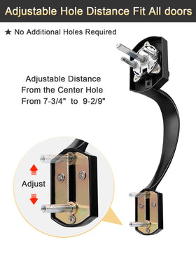 Tinewa Camelot Trim interior lever shown for smooth reversible operation