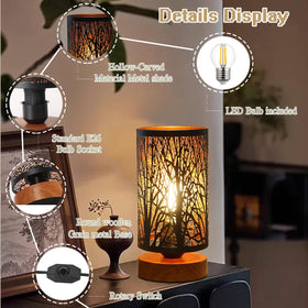 Tingsize openwork hollow shade highlights ambient glow for living spaces
