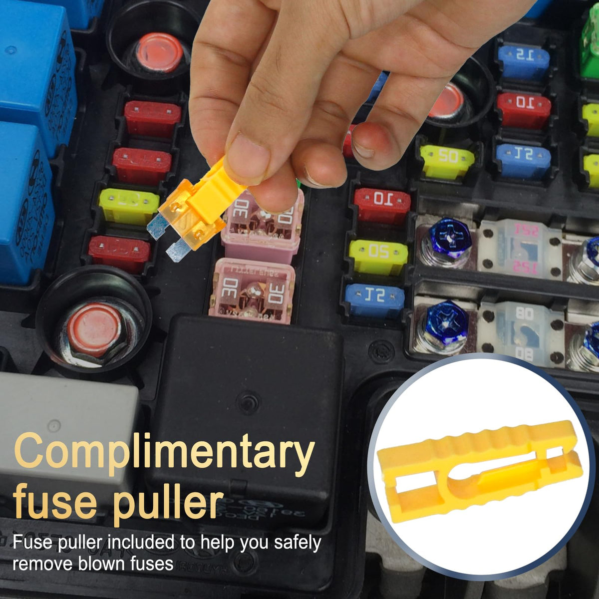 Tinrbip 1332pcs storage box keeps fuses organized on the go