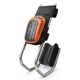TINY GOGO knee-pads with seat adjustable for ergonomic comfort during long tasks.