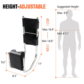 TINY GOGO professional knee seat versatile for gardening, tiling, cleaning.