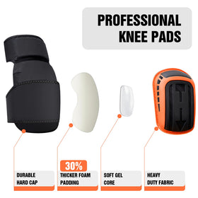 TINY GOGO knee-seat length adjustable to fit heights from 5'0" to 6'5".
