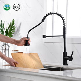 TIORIY 15-adapter system enables compatibility with many faucet brands.
