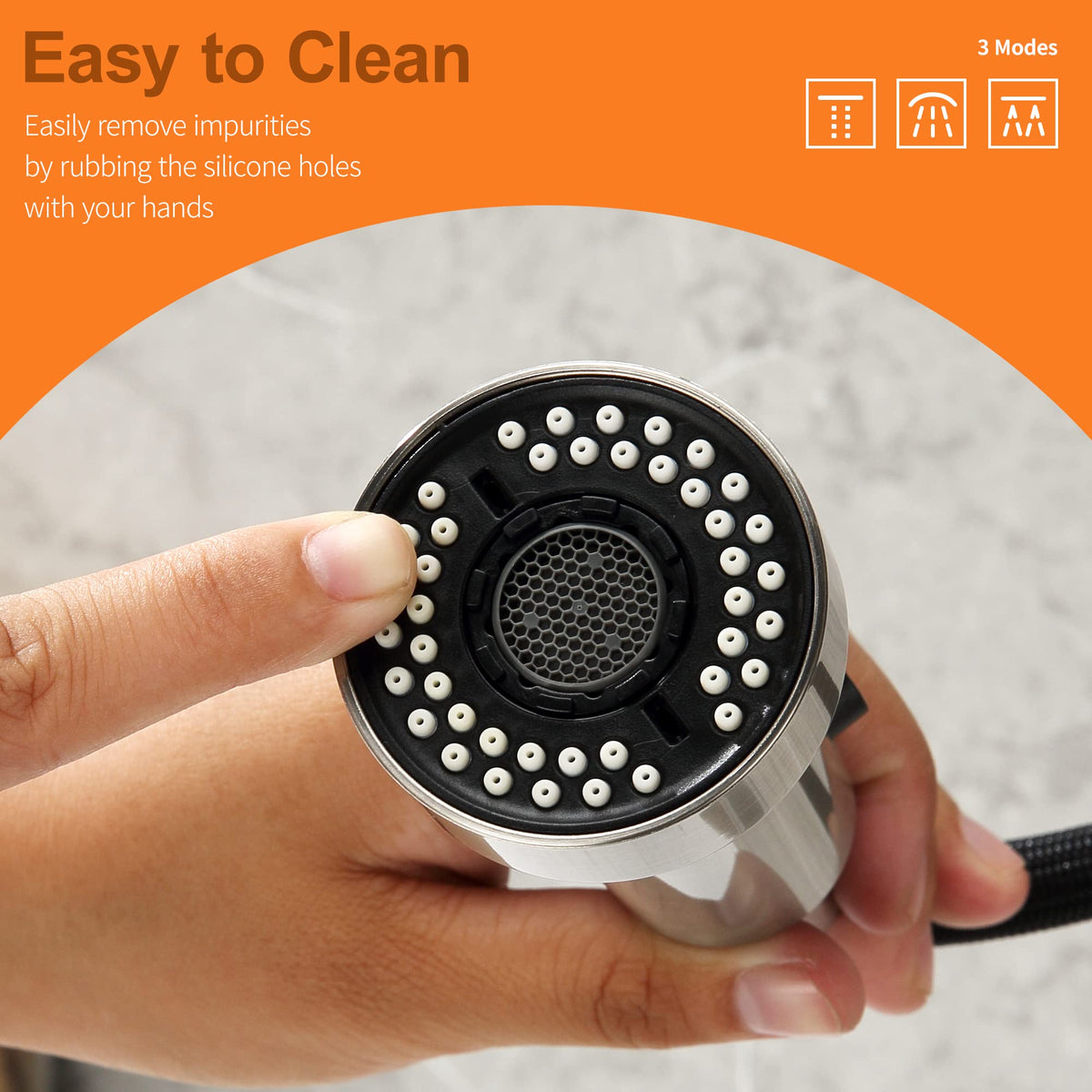 TIORIY replacement kit enables upgrading without full faucet replacement.
