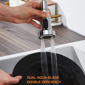 TIORIY chrome-like finish adds a sleek look and flexible use