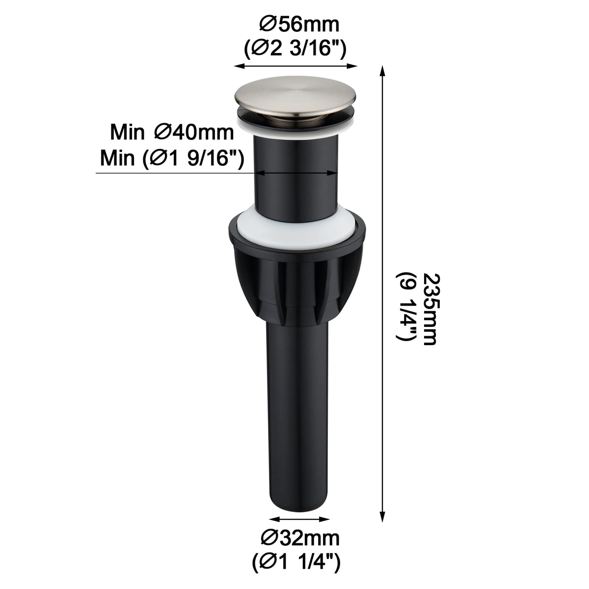 TIORIY tool-free installation guide showing gasket placement