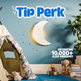 Tip perk durable safe LED baby lamps designed for daily use in busy nurseries