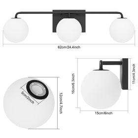 Tipace IP44-rated fixture suitable for humid bathroom spaces