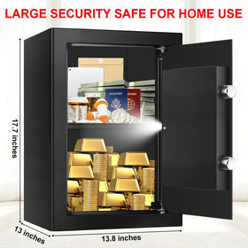 Tipiyajo safe keypad operation showing programmable access