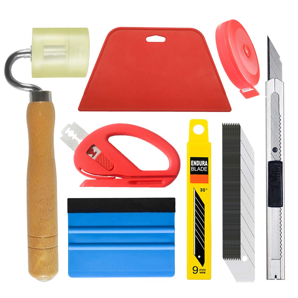 TipTopCarbon wallpaper tool kit used to smooth vinyl wrap