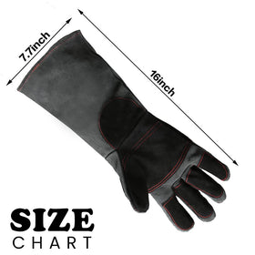 TIROTECHS Bite Proof Gloves ideal for cat and dog grooming and handling