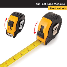 Titan 10912 ergonomic cushion grip for comfortable one-handed measuring
