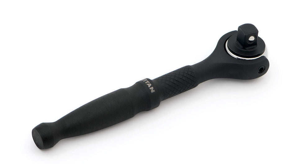 Titan 11313 14-inch drive ratchet shows compact size for tight spaces.