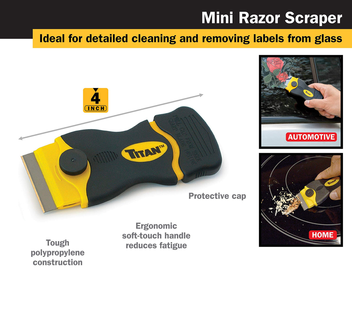 Titan 17002 replacement razor blades ready for heavy-duty removal