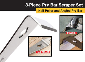 Titan 17007 angled edge wedge helps access tight spaces.