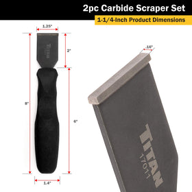 Titan 17016 scraper handle grip for comfortable control