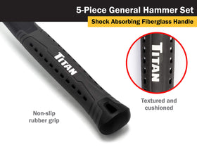 Titan 63125 32oz ball pein hammer for heavy-duty striking.