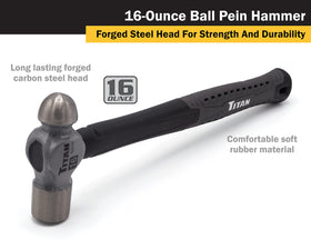 Titan 63302 textured cushion grip enhances control during chiseling.