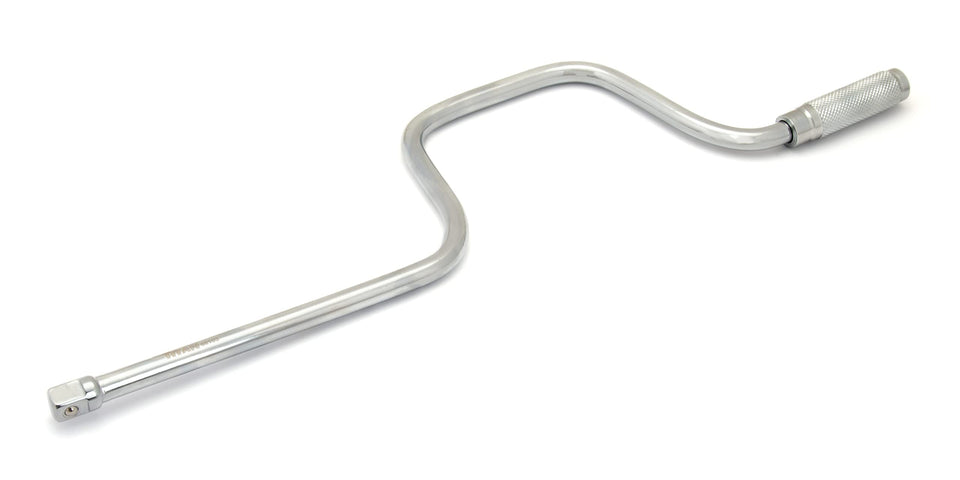 Titan 68103 speeder handle with bent shaft enabling rapid socket rotation.